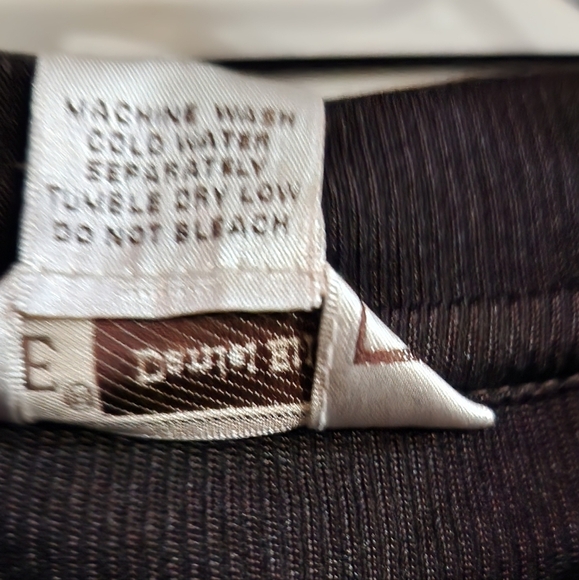 Daniel Ellissa T-Shirt Men’s Dark Brown Size 3XL Dressy Crew Neck Knit Polyester - Picture 5 of 9